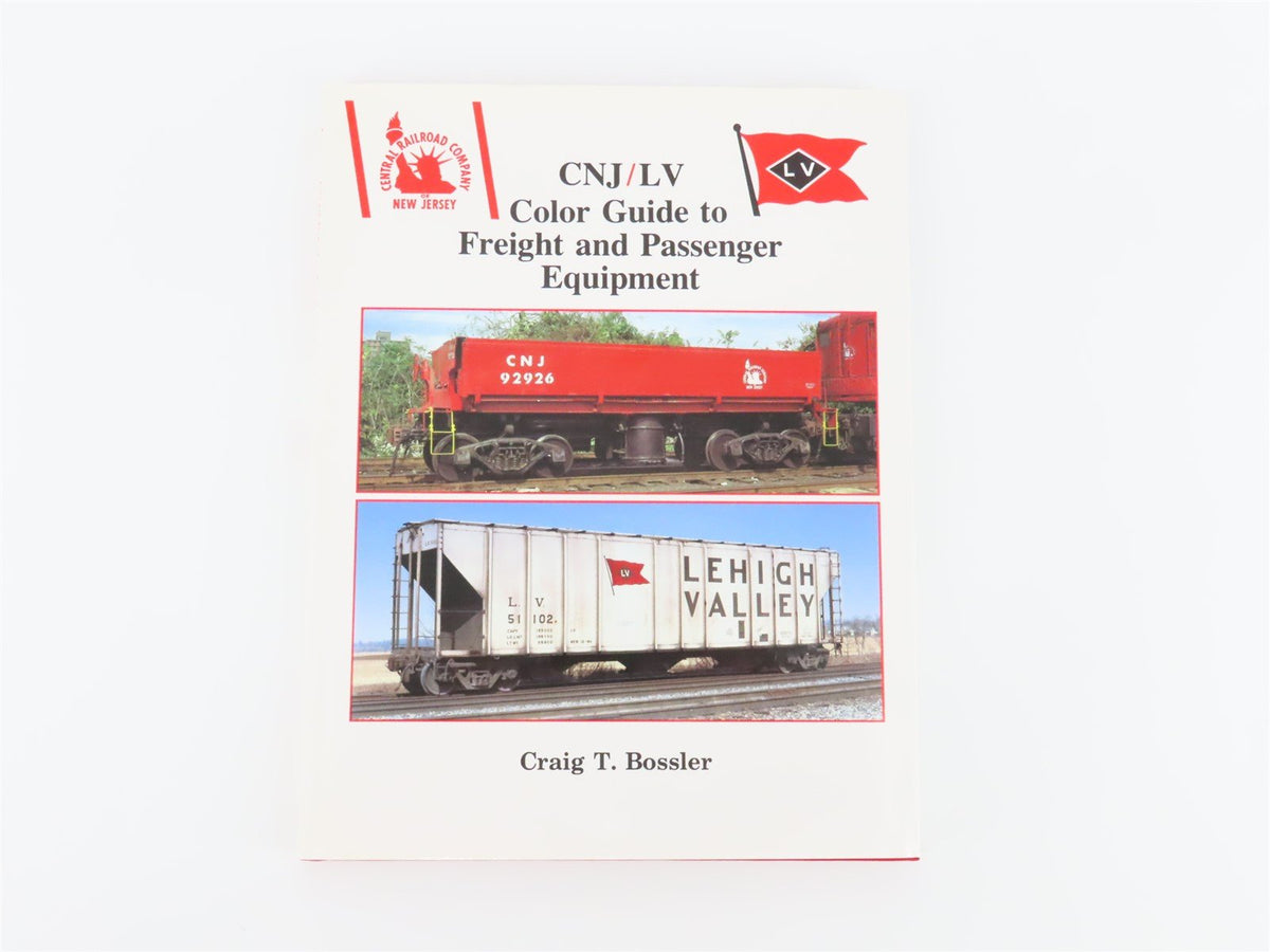 Morning Sun CNJ/LV Color Guide to Freight &amp; Pass. Equip. by Craig Bossler ©1994