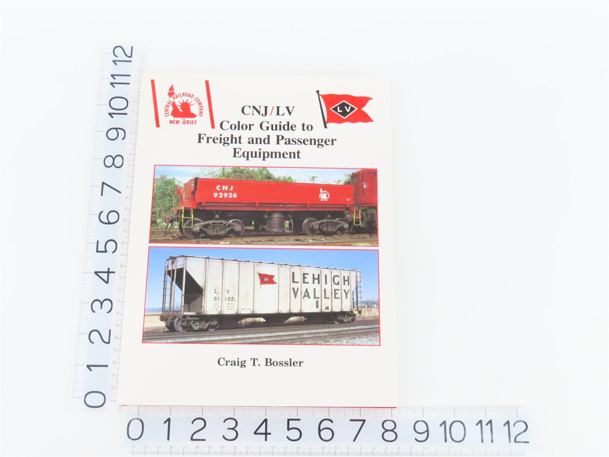 Morning Sun CNJ/LV Color Guide to Freight &amp; Pass. Equip. by Craig Bossler ©1994