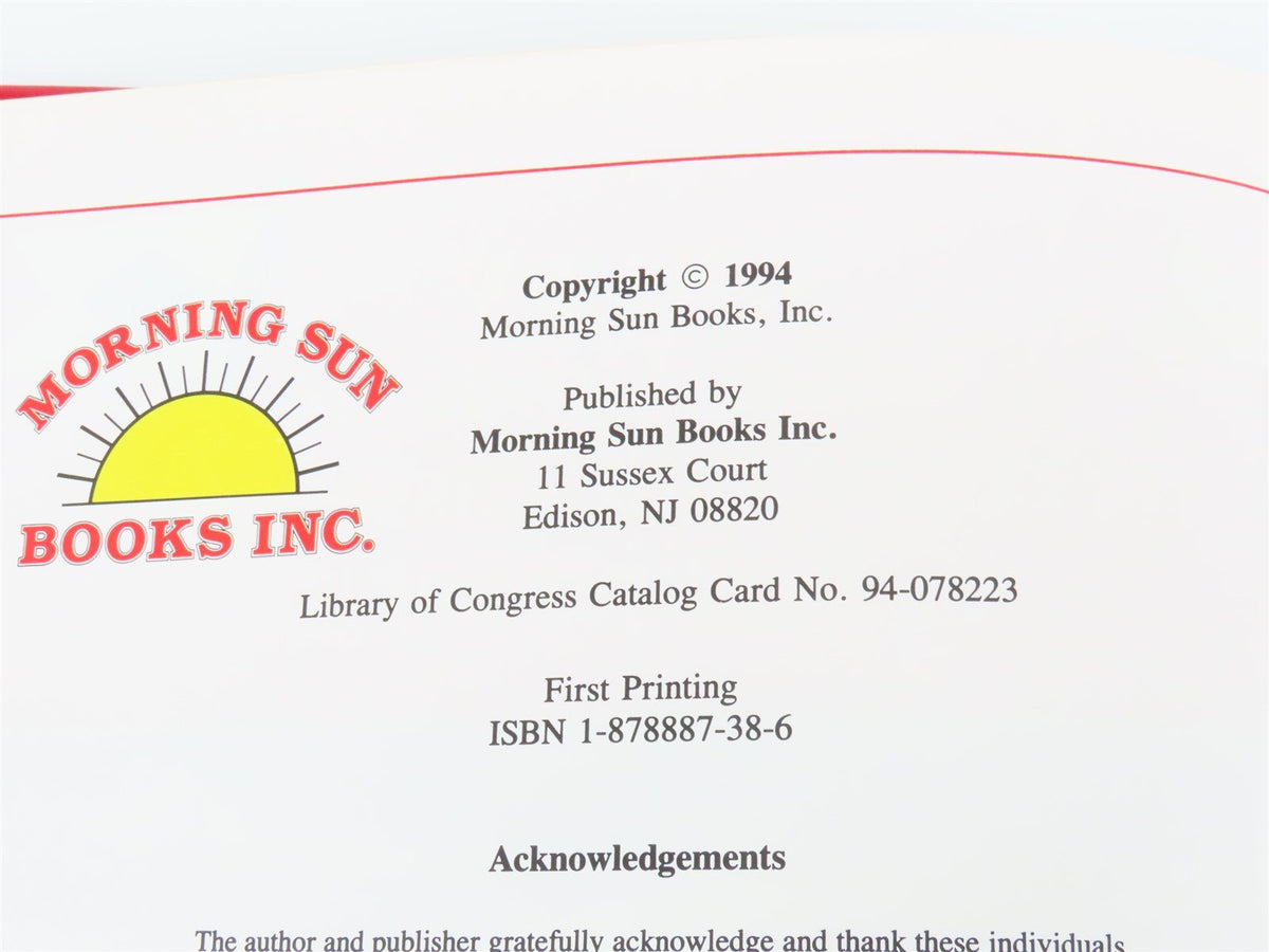 Morning Sun CNJ/LV Color Guide to Freight &amp; Pass. Equip. by Craig Bossler ©1994