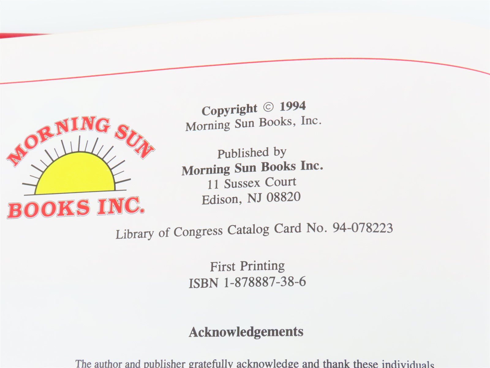 Morning Sun CNJ/LV Color Guide to Freight & Pass. Equip. by Craig Bossler ©1994