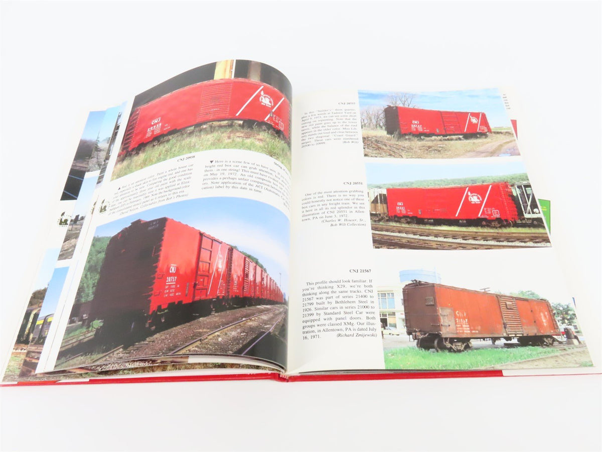 Morning Sun CNJ/LV Color Guide to Freight &amp; Pass. Equip. by Craig Bossler ©1994