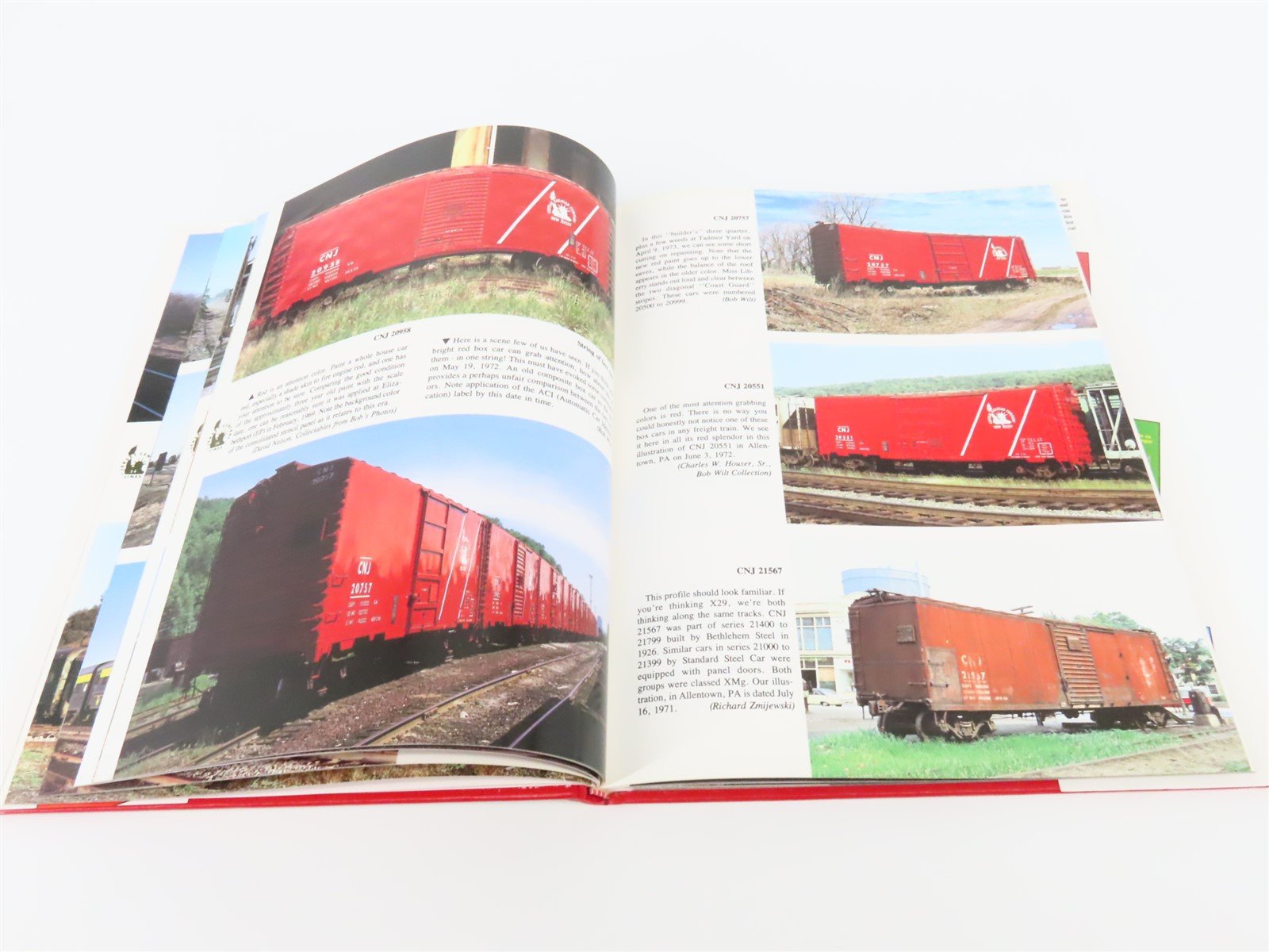 Morning Sun CNJ/LV Color Guide to Freight & Pass. Equip. by Craig Bossler ©1994