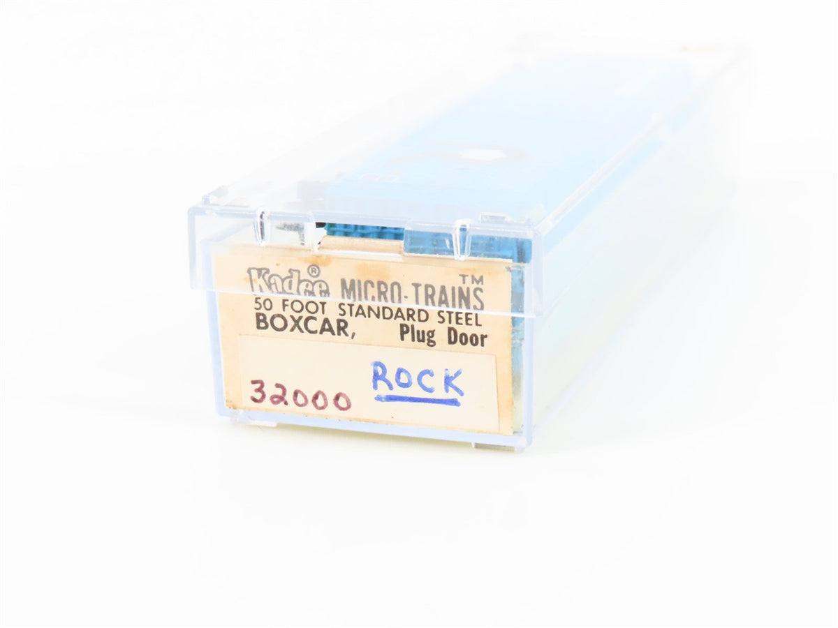N Scale Micro-Trains/Kadee 32000 ROCK &quot;Route Rock&quot; 50&#39; Boxcar #512073 Custom