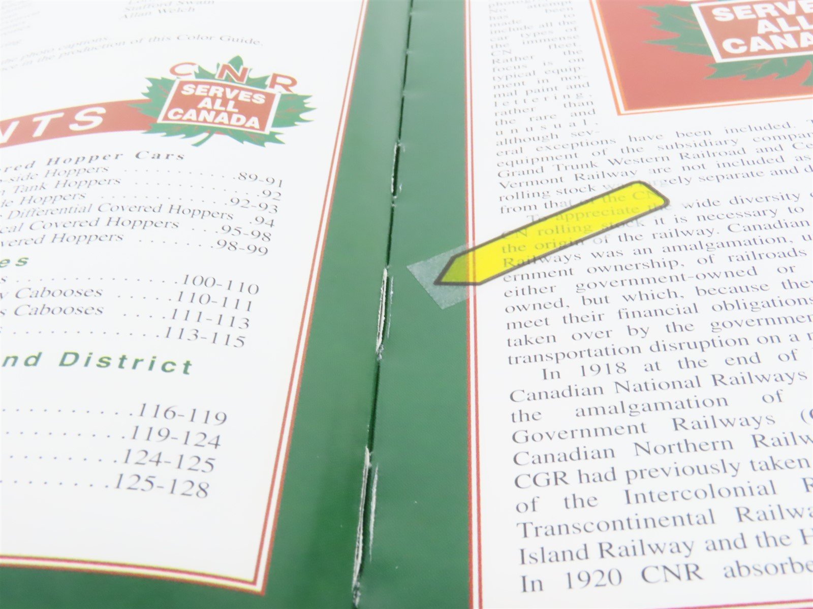 Morning Sun Canadian National Color Guide to Freight & Passenger Equip. Vol. 2