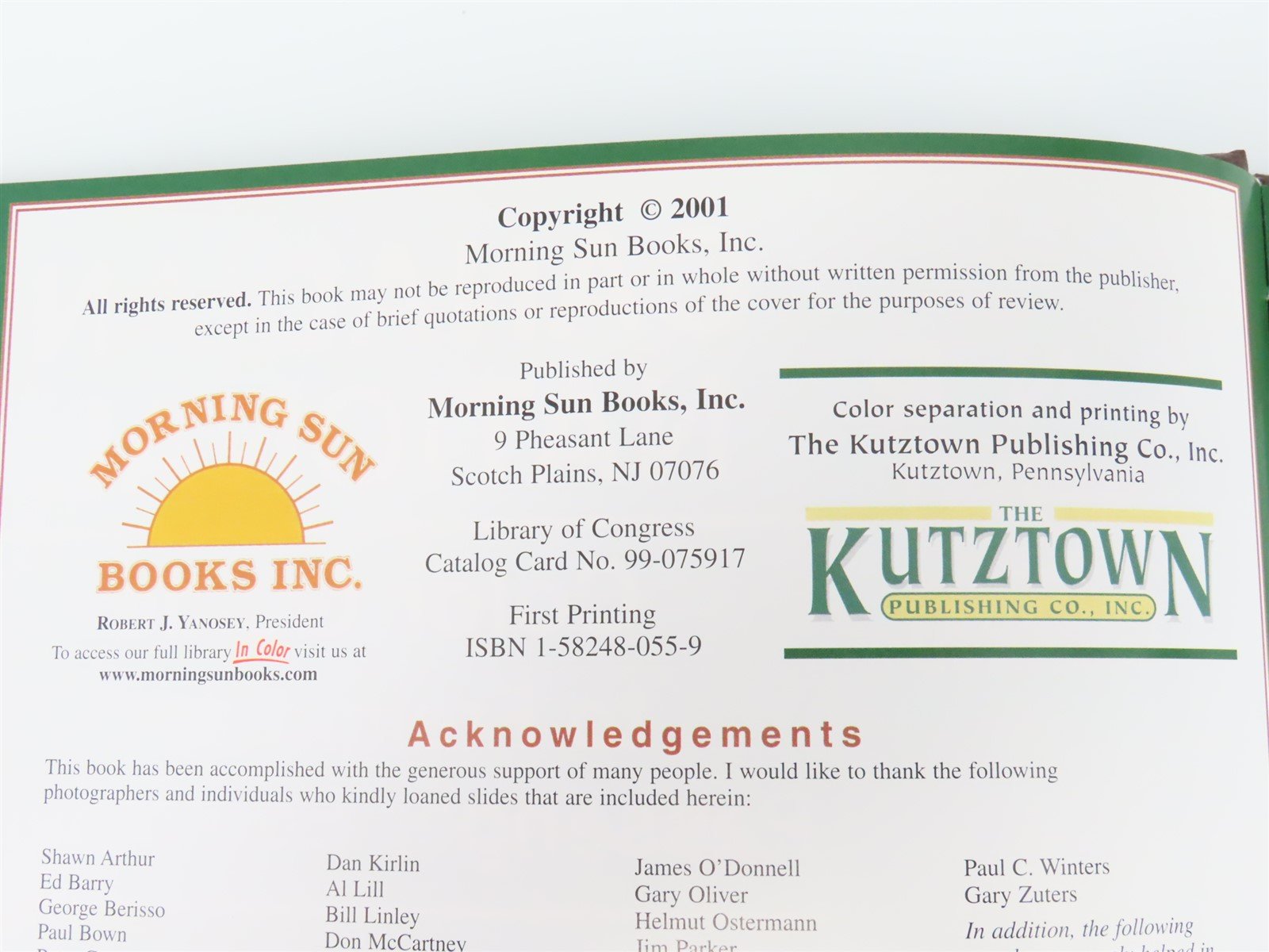 Morning Sun Canadian National Color Guide to Freight & Passenger Equip. Vol. 2