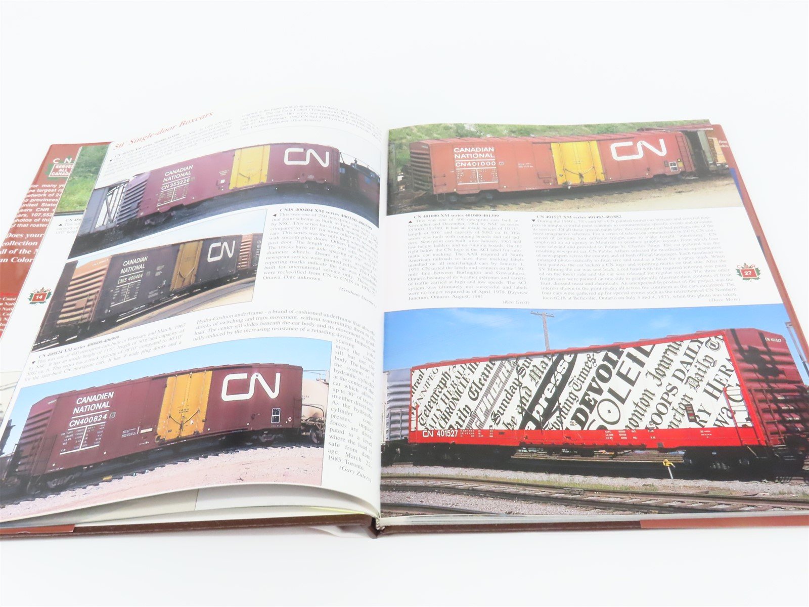 Morning Sun Canadian National Color Guide to Freight & Passenger Equip. Vol. 2