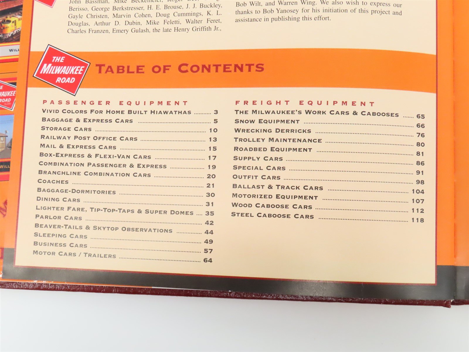 Morning Sun Milwaukee Road Color Guide to Freight & Passenger Equip. V 1 ©1999