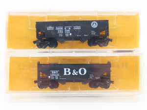 N Micro-Trains Al's Kustom B&O Baltimore & Ohio 2-Bay Hopper 2-Pack SEALED