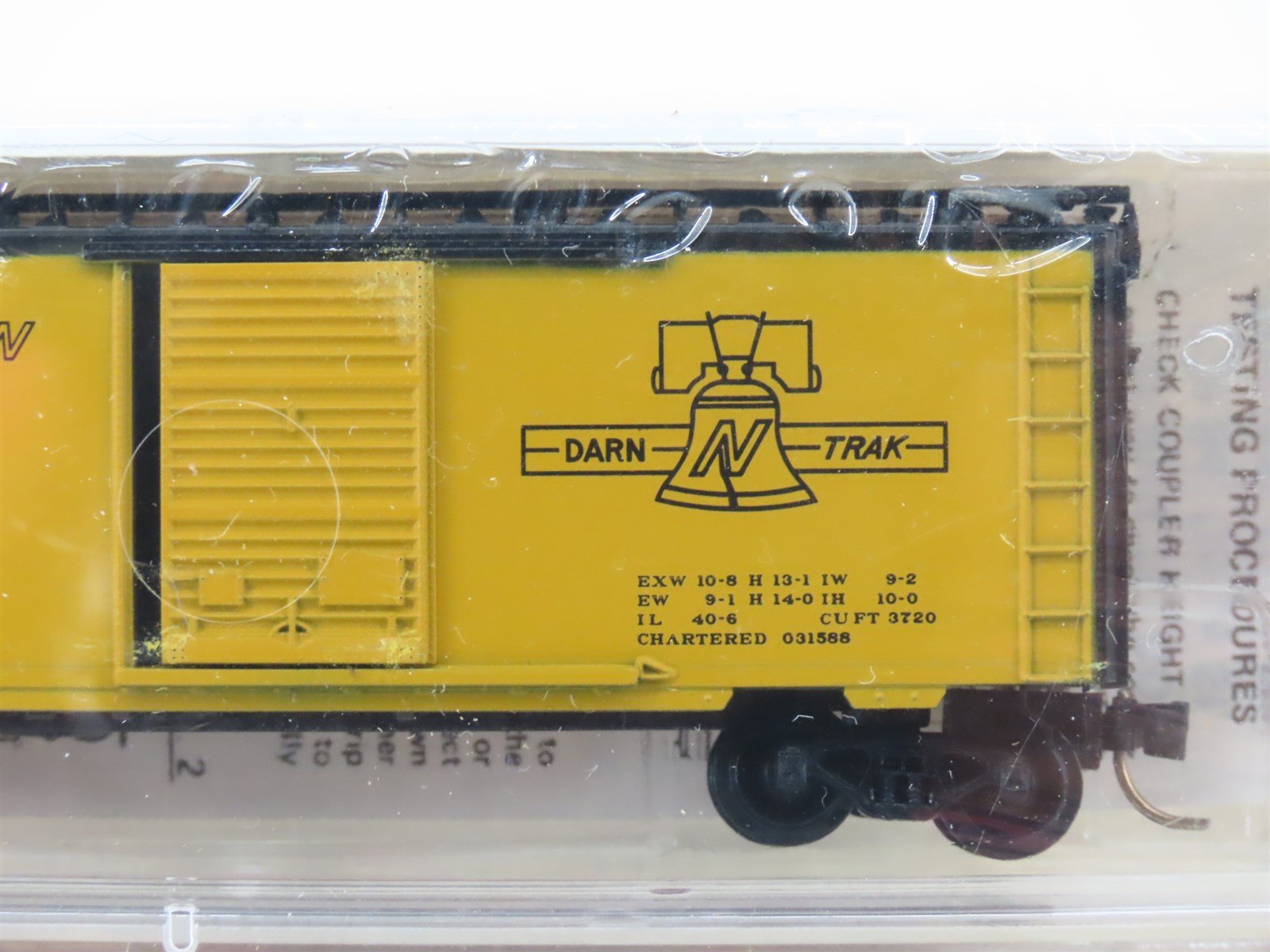 N Scale Micro-Trains/Kadee DARN Trak DELCO 40' Boxcar 2-Pack SEALED