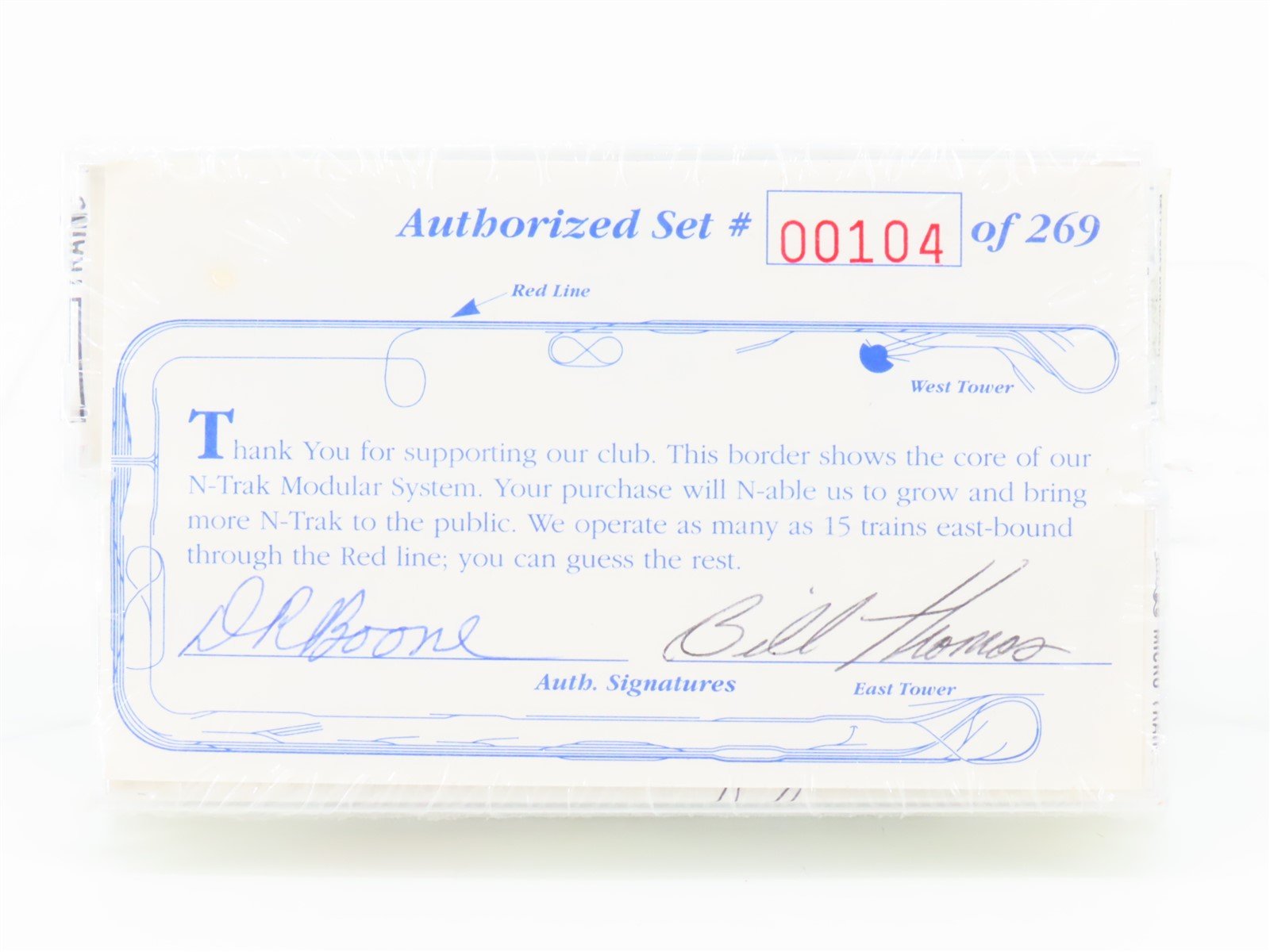 N Scale Micro-Trains/Kadee DARN Trak DELCO 40' Boxcar 2-Pack SEALED