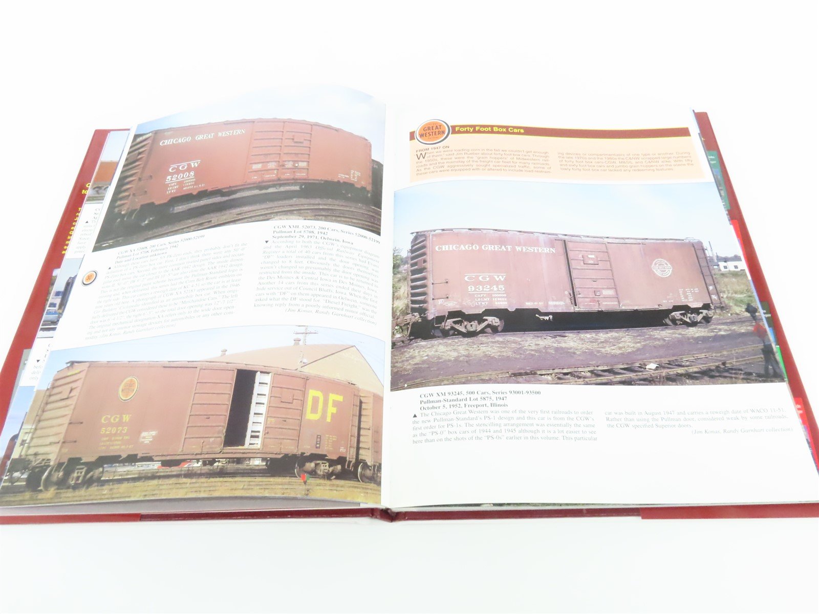 Morning Sun CGW Color Guide to Freight & Passenger Equipment by Green ©1998 HC