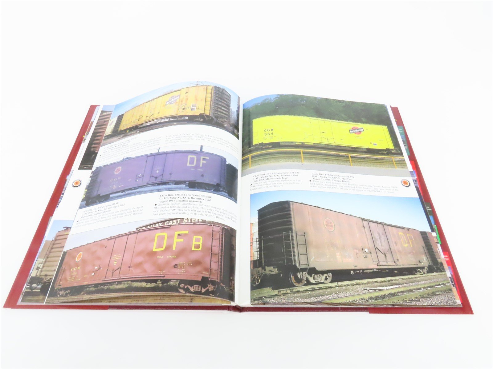 Morning Sun CGW Color Guide to Freight & Passenger Equipment by Green ©1998 HC