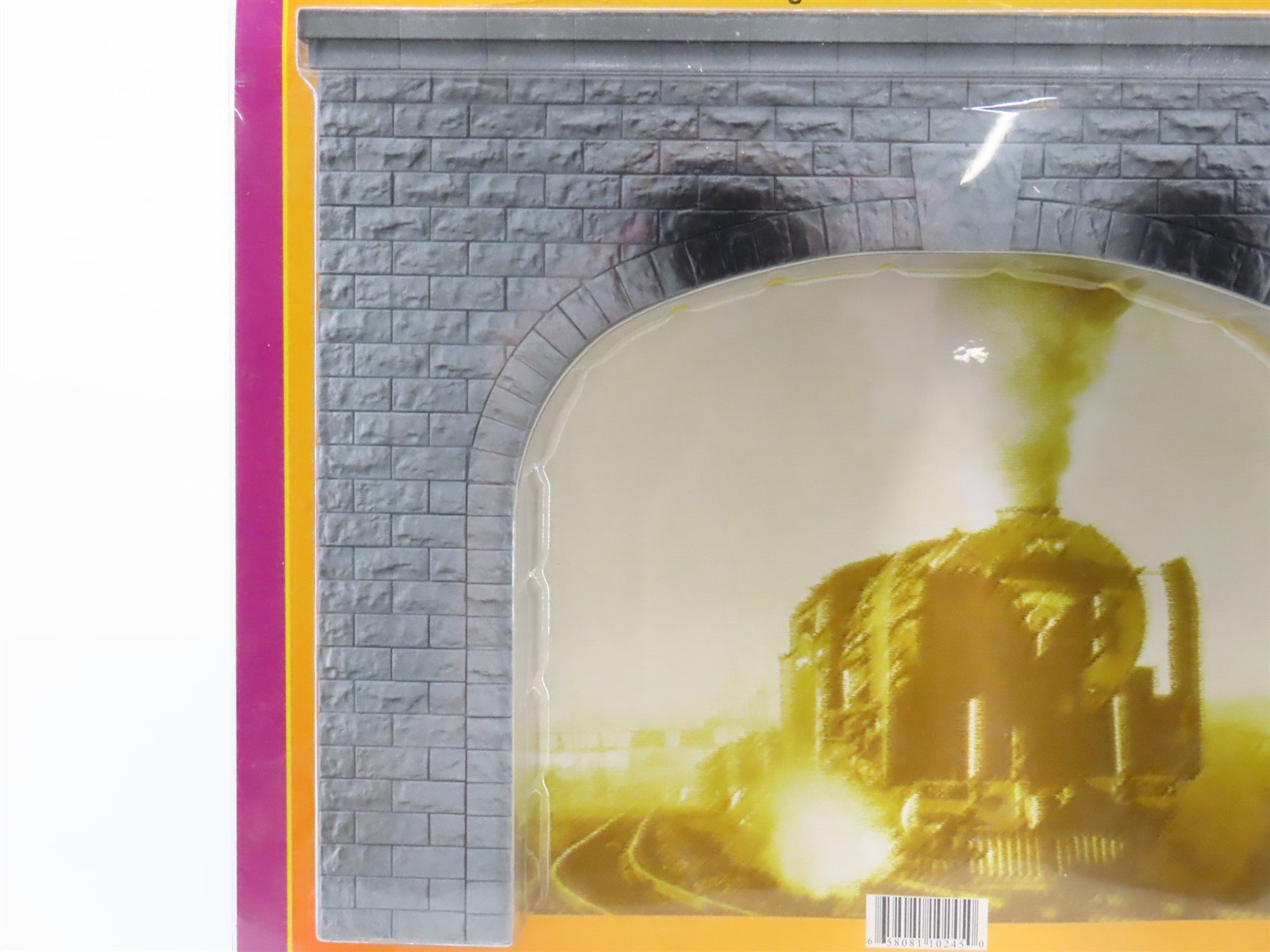 O 1/48 Scale MTH Rail King Real Trax 40-9015 Double Train Tunnel Portal