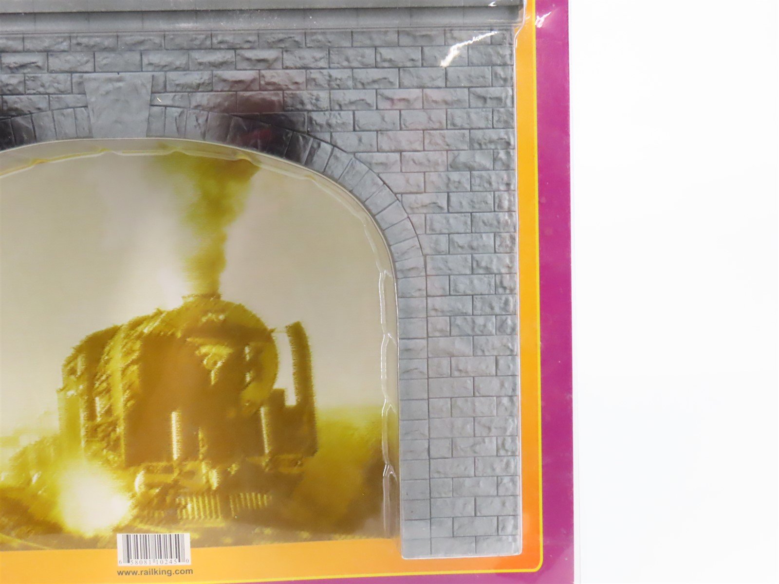 O 1/48 Scale MTH Rail King Real Trax 40-9015 Double Train Tunnel Portal