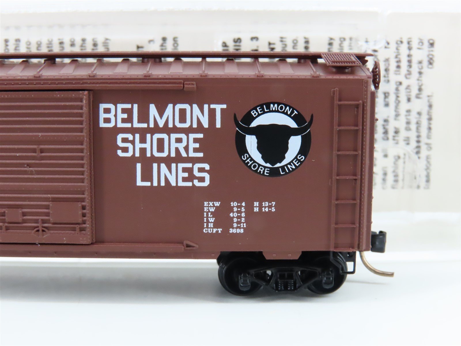 N Scale Micro-Trains BSL Belmont Shore Twenty Years of Service 40' Boxcar #19912
