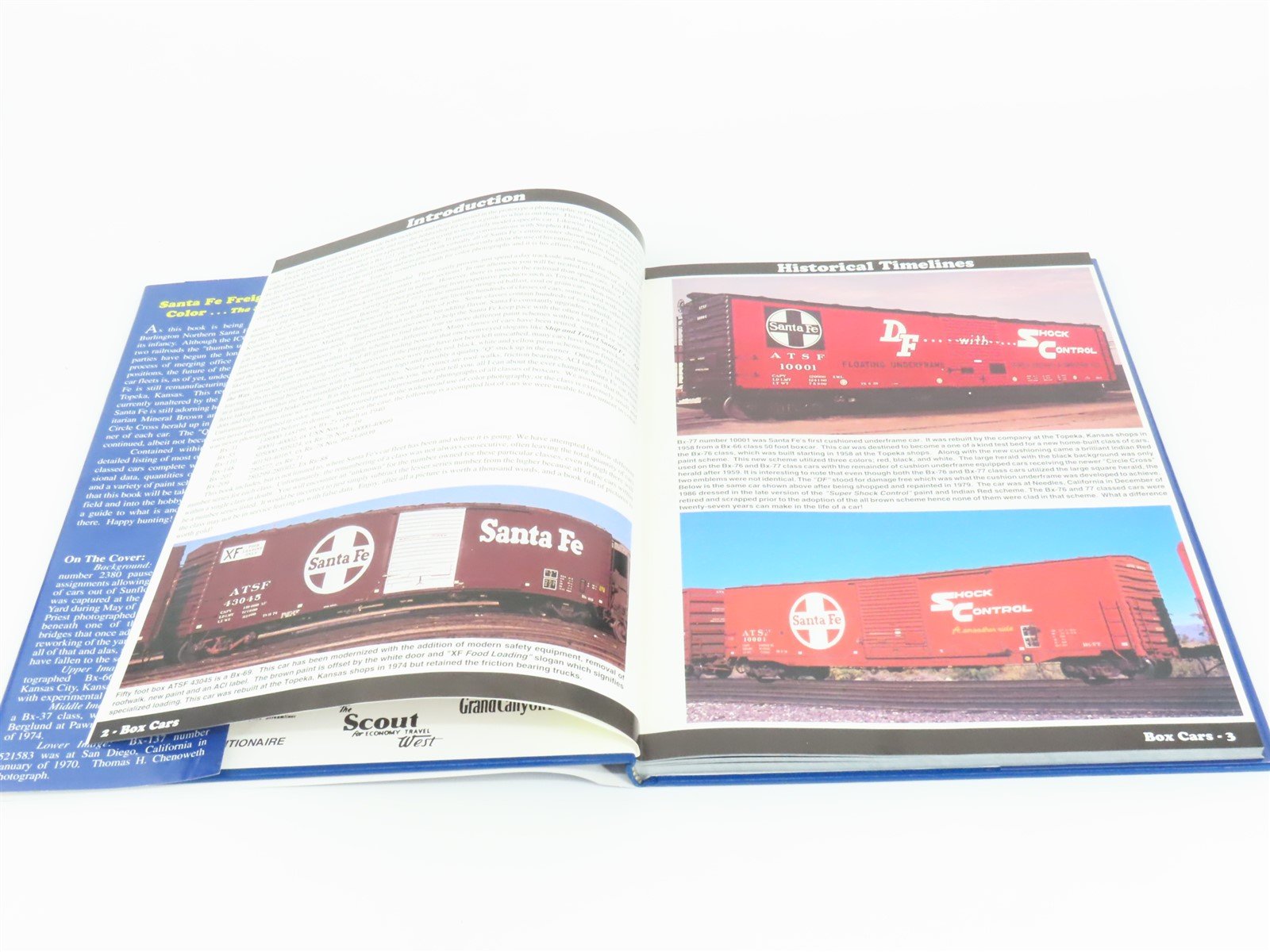 Santa Fe Freight in Color...The Series Volume 1 Boxcars by Priest & Chenoweth HC