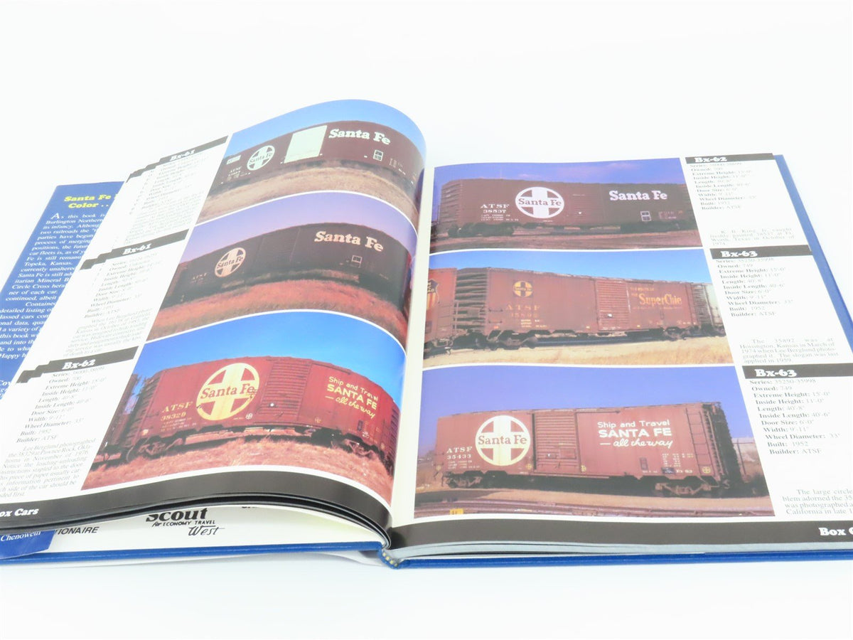 Santa Fe Freight in Color...The Series Volume 1 Boxcars by Priest &amp; Chenoweth HC
