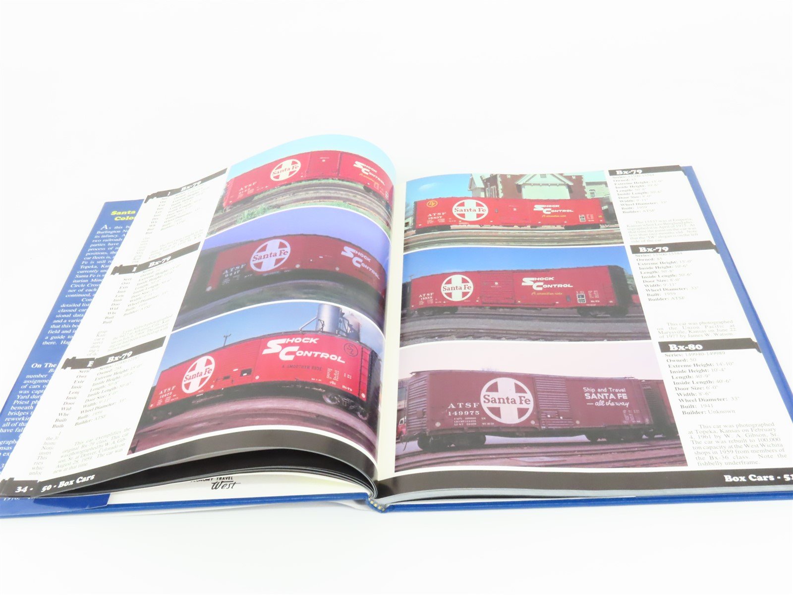 Santa Fe Freight in Color...The Series Volume 1 Boxcars by Priest & Chenoweth HC