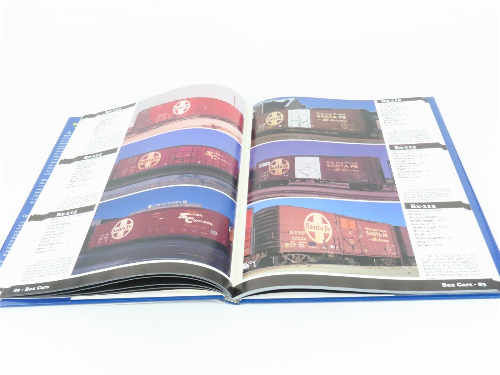 Santa Fe Freight in Color...The Series Volume 1 Boxcars by Priest & Chenoweth HC