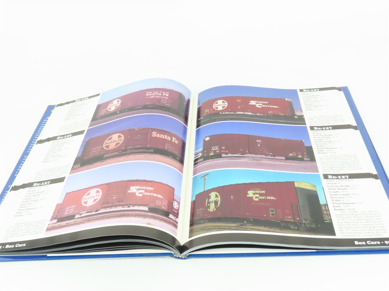 Santa Fe Freight in Color...The Series Volume 1 Boxcars by Priest & Chenoweth HC