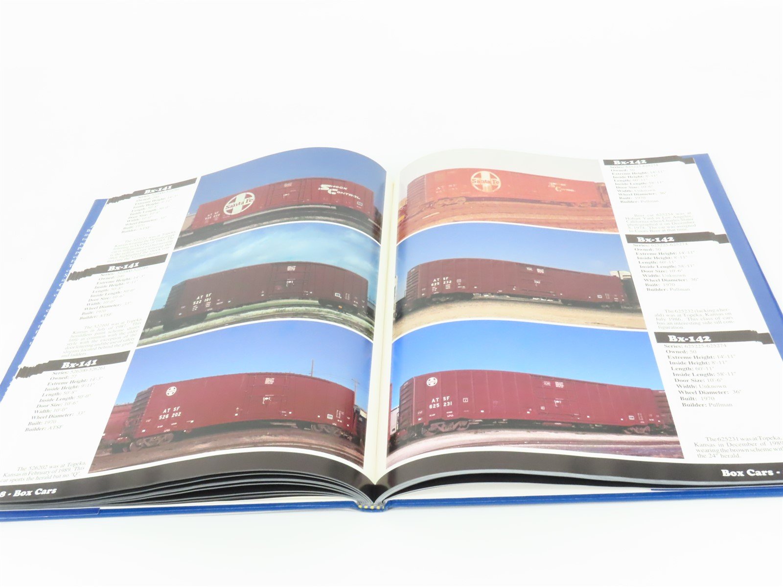 Santa Fe Freight in Color...The Series Volume 1 Boxcars by Priest & Chenoweth HC