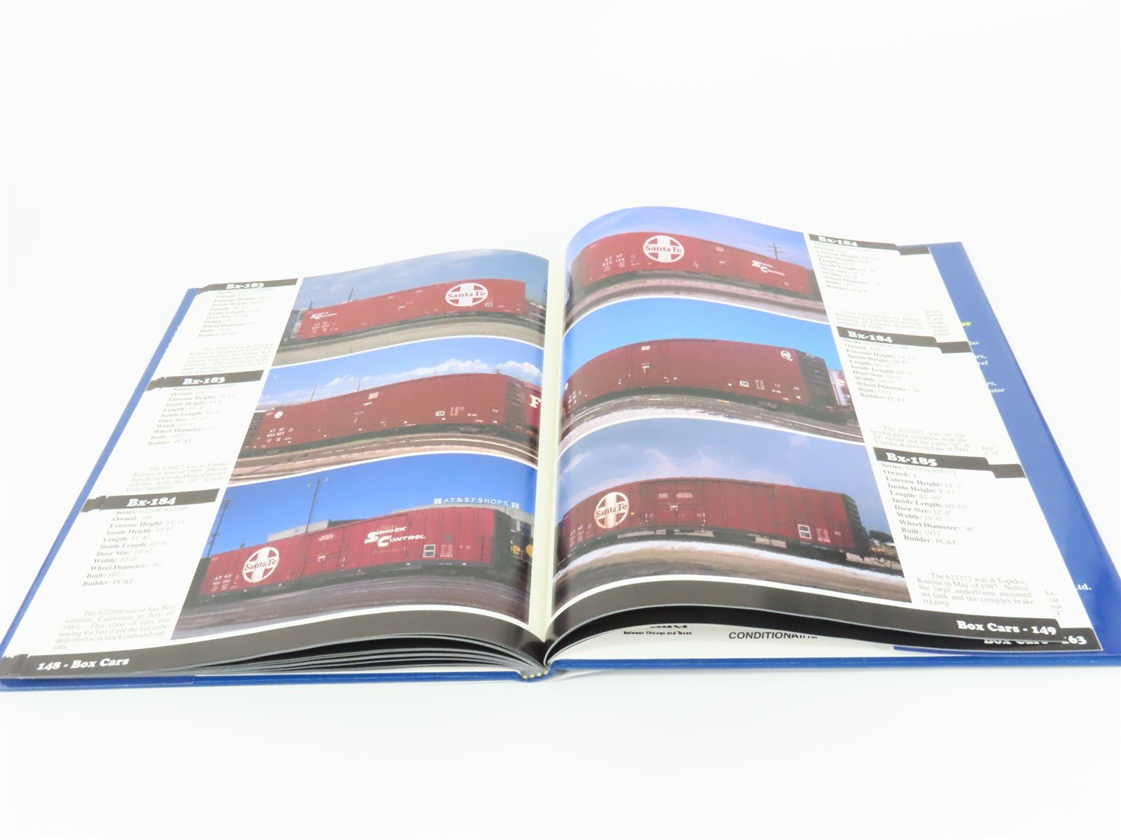 Santa Fe Freight in Color...The Series Volume 1 Boxcars by Priest & Chenoweth HC