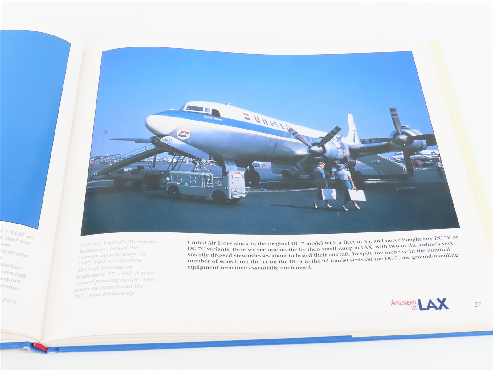 Airliners at LAX 1956-1976 by Robert D. Archer ©1997 HC Book