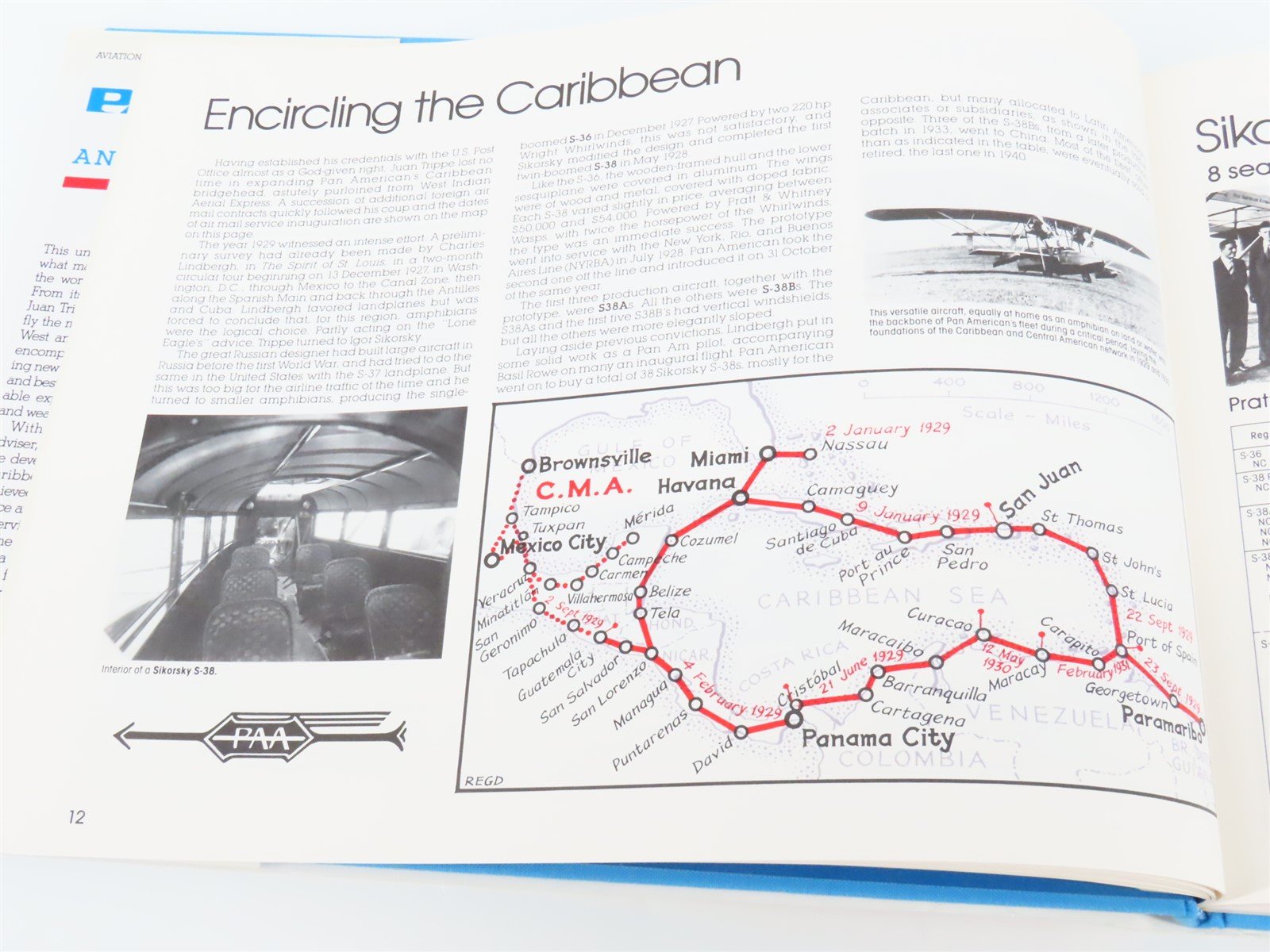 Pan Am An Airline and Its Aircraft by R.E.G. Davies ©1987 HC Book