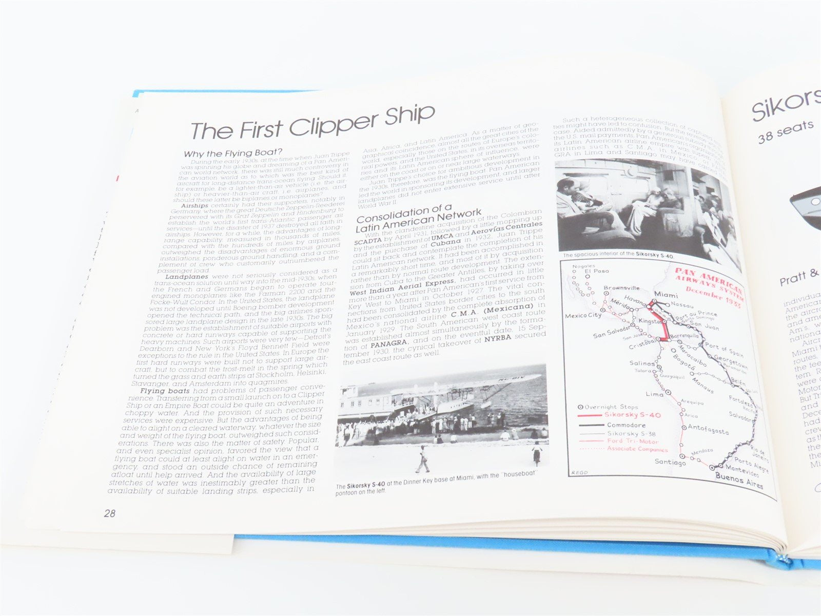 Pan Am An Airline and Its Aircraft by R.E.G. Davies ©1987 HC Book