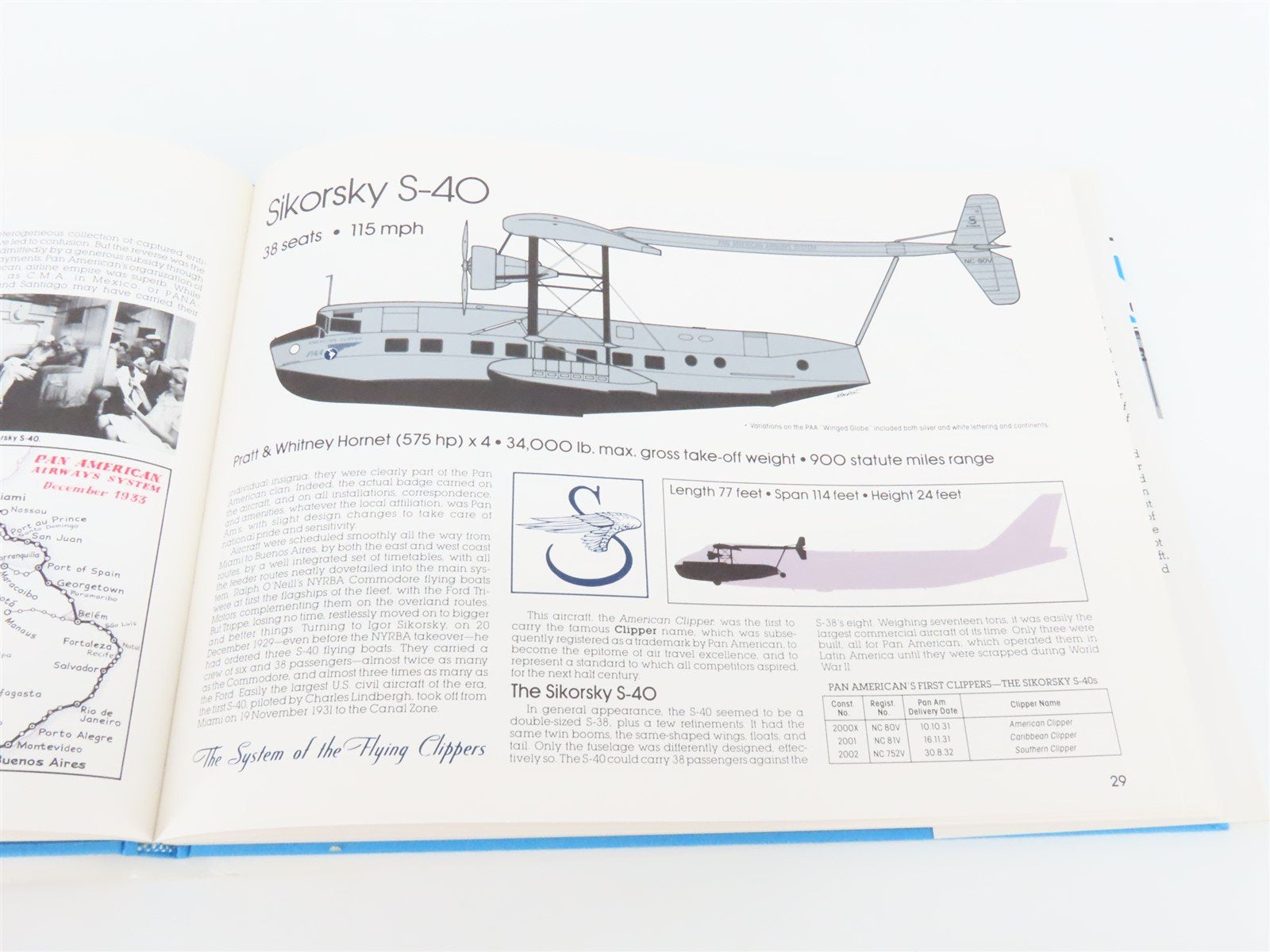 Pan Am An Airline and Its Aircraft by R.E.G. Davies ©1987 HC Book