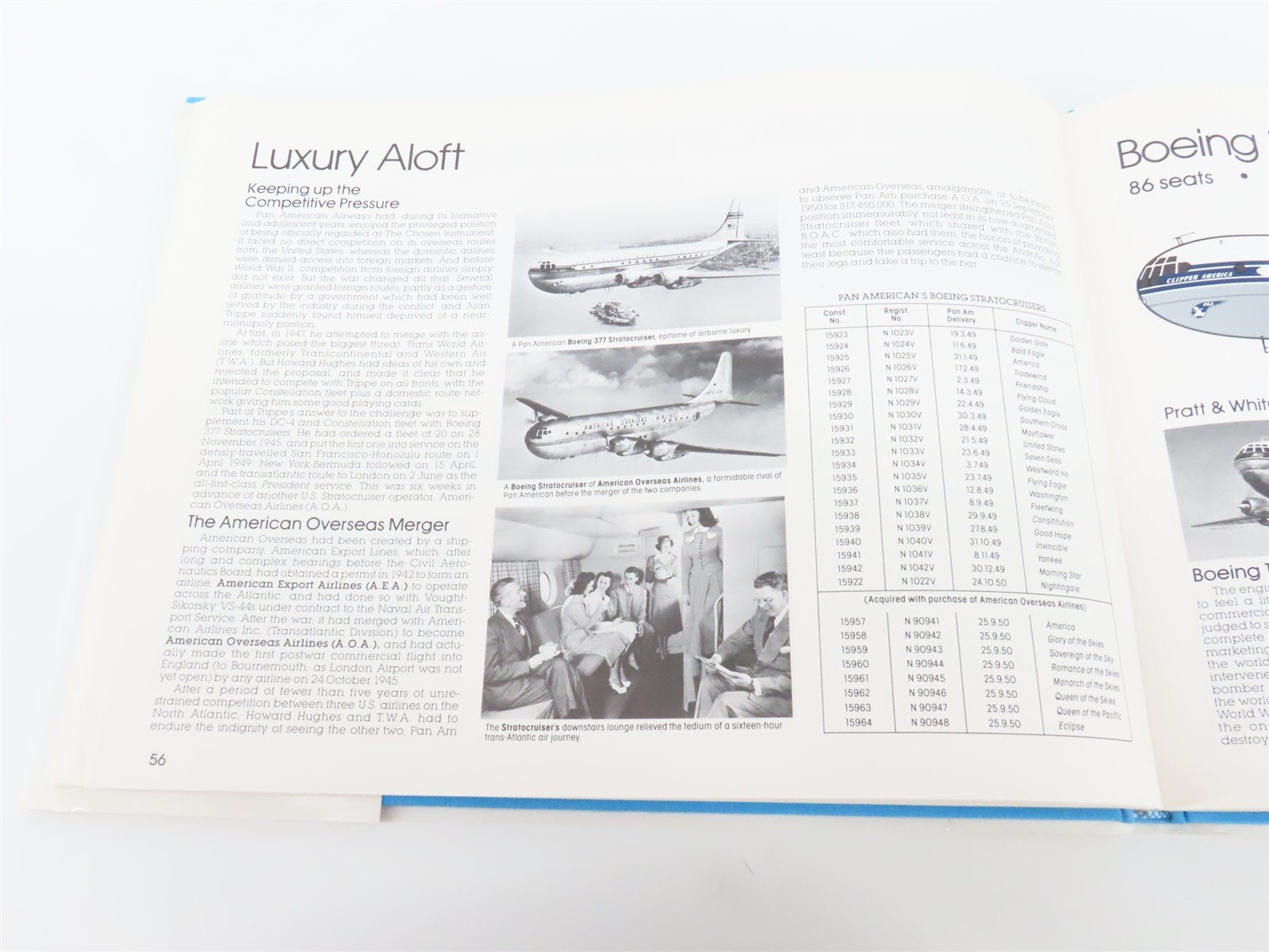 Pan Am An Airline and Its Aircraft by R.E.G. Davies ©1987 HC Book