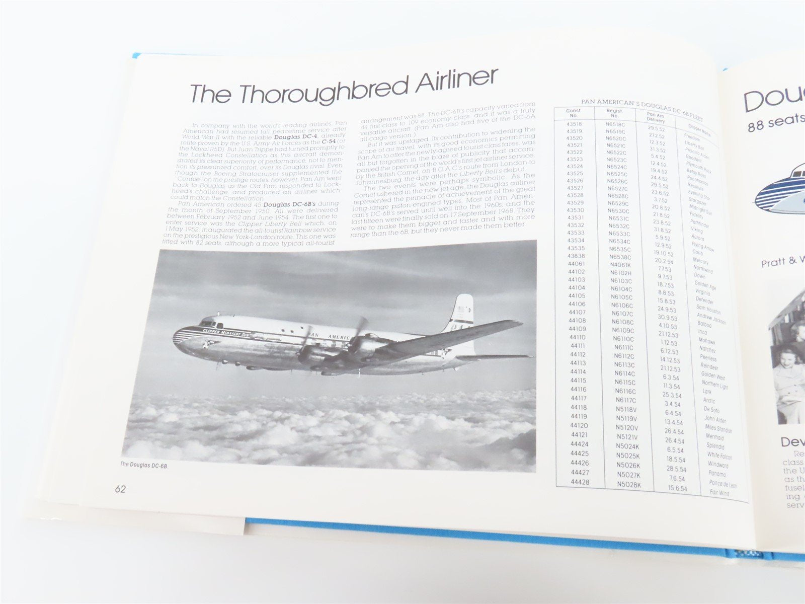 Pan Am An Airline and Its Aircraft by R.E.G. Davies ©1987 HC Book