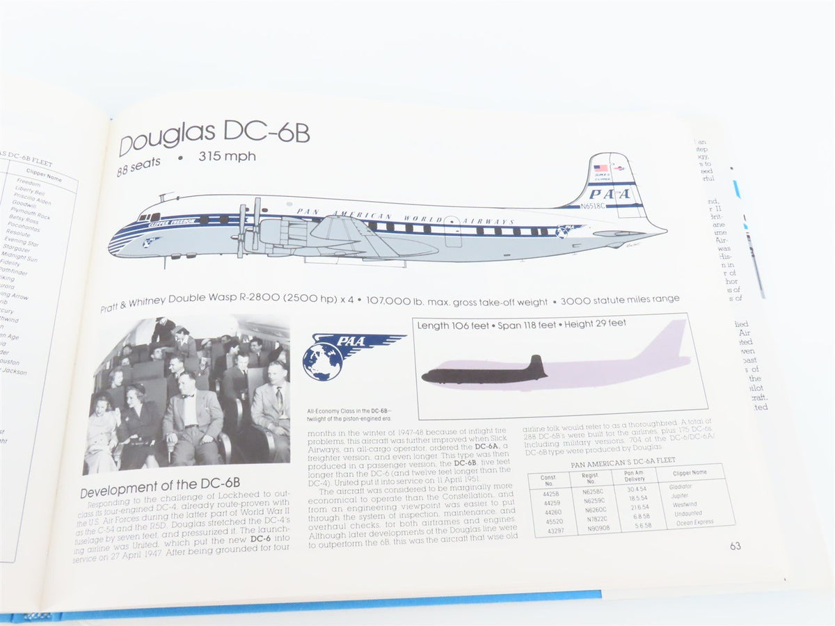 Pan Am An Airline and Its Aircraft by R.E.G. Davies ©1987 HC Book
