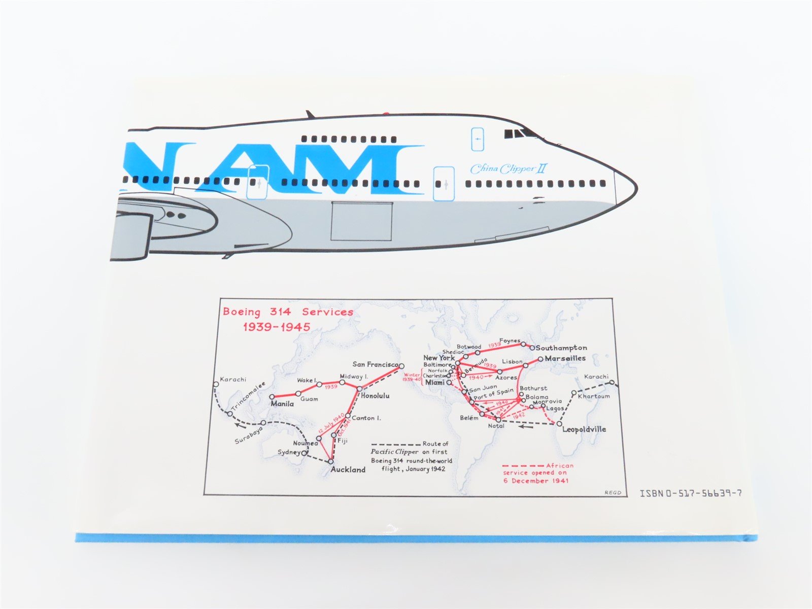 Pan Am An Airline and Its Aircraft by R.E.G. Davies ©1987 HC Book