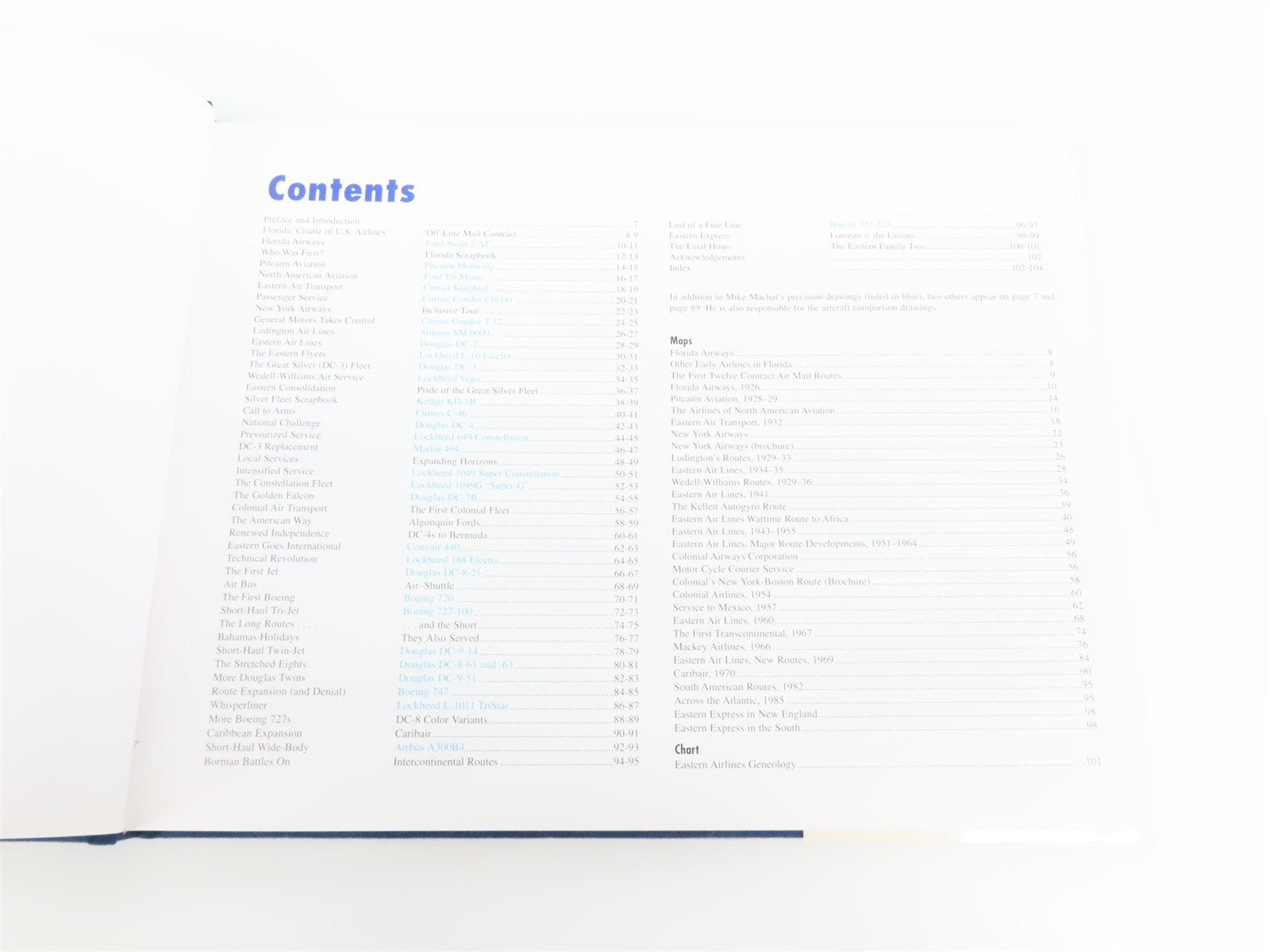 Eastern: An Airline and Its Aircraft by R.E.G. Davies ©2003 HC Book