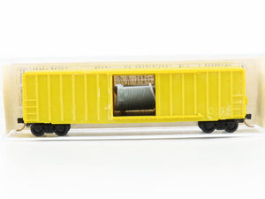 N Scale Micro-Trains/Kadee 25012 Unlettered Yellow 50' Boxcar CUSTOM