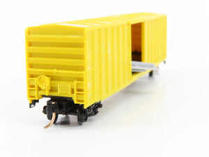 N Scale Micro-Trains/Kadee 25012 Unlettered Yellow 50' Boxcar CUSTOM