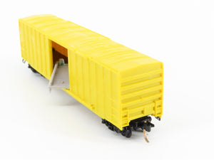 N Scale Micro-Trains/Kadee 25012 Unlettered Yellow 50' Boxcar CUSTOM