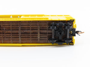 N Scale Micro-Trains/Kadee 25012 Unlettered Yellow 50' Boxcar CUSTOM
