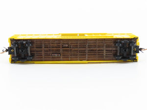 N Scale Micro-Trains/Kadee 25012 Unlettered Yellow 50' Boxcar CUSTOM