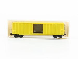 N Scale Micro-Trains/Kadee 25012 Unlettered Yellow 50' Boxcar CUSTOM