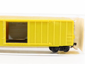 N Scale Micro-Trains/Kadee 25012 Unlettered Yellow 50' Boxcar CUSTOM
