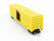 N Scale Micro-Trains/Kadee 25012 Unlettered Yellow 50' Boxcar CUSTOM