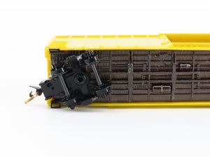 N Scale Micro-Trains/Kadee 25012 Unlettered Yellow 50' Boxcar CUSTOM