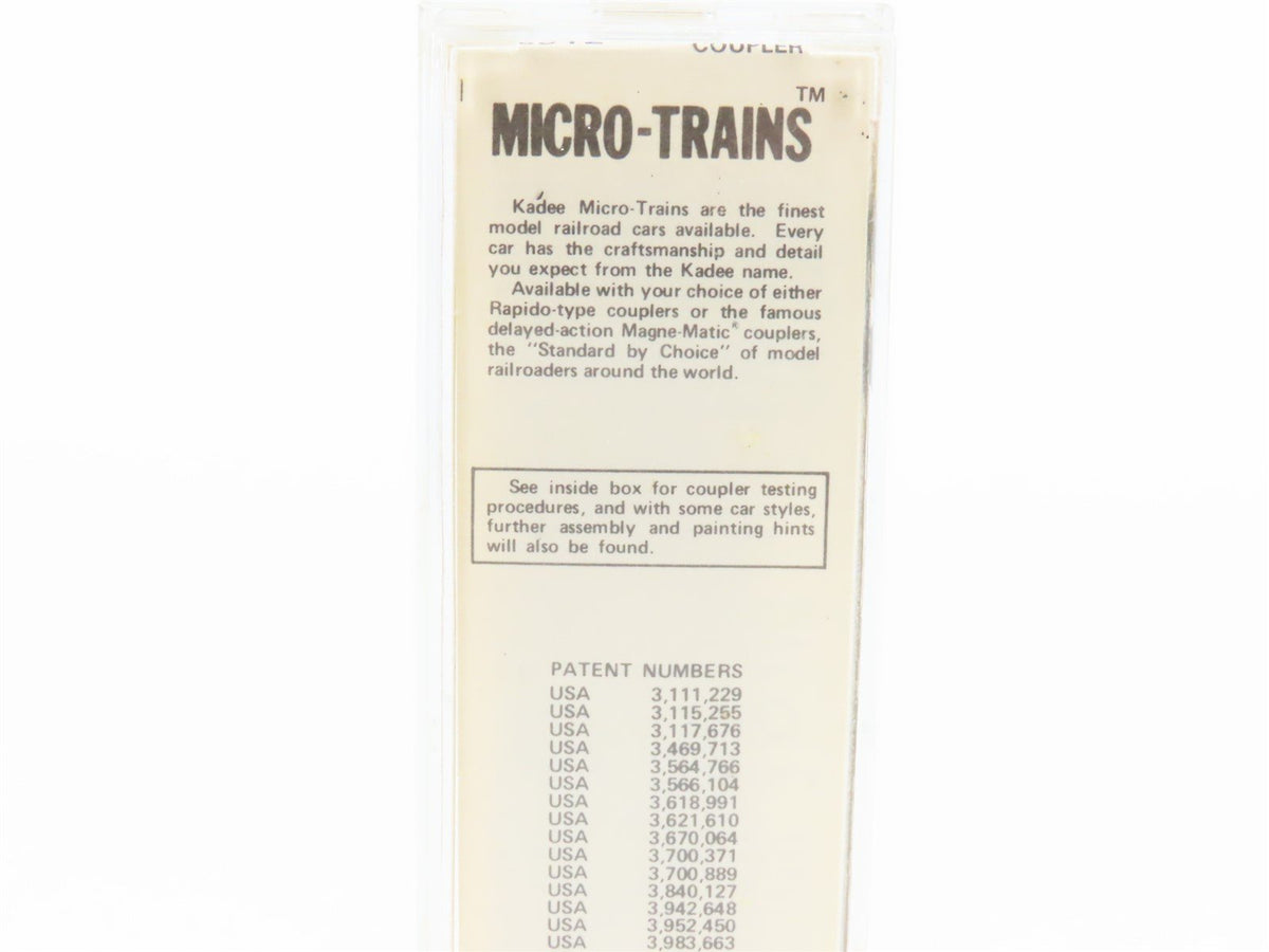 N Scale Micro-Trains/Kadee 25012 Unlettered Yellow 50&#39; Boxcar CUSTOM