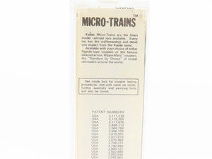 N Scale Micro-Trains/Kadee 25012 Unlettered Yellow 50' Boxcar CUSTOM