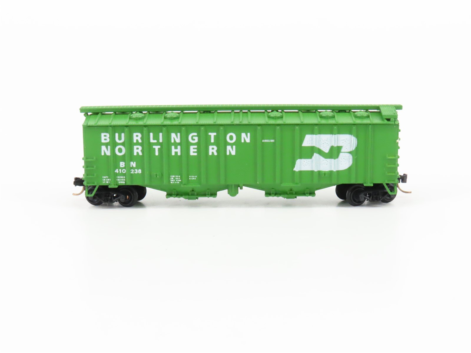 N Delaware Valley BN Burlington Northern Airslide 2-Bay Hopper Car #410238