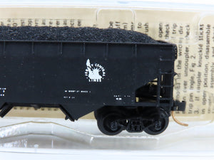 N Micro-Trains/Kadee 55080 CRP Jersey Central 2-Bay Hopper Car #10175 Custom