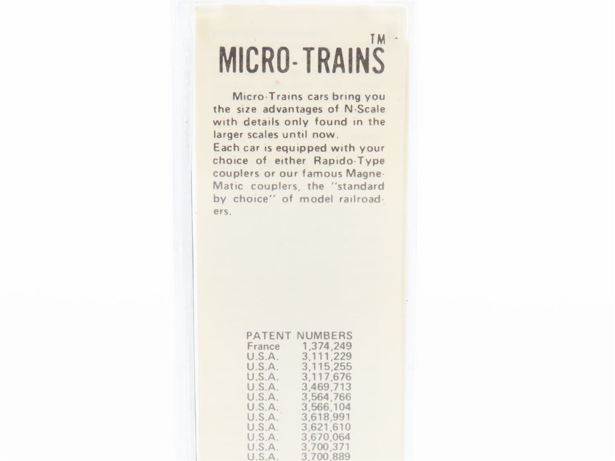 N Micro-Trains/Kadee 55080 CRP Jersey Central 2-Bay Hopper Car #10175 Custom