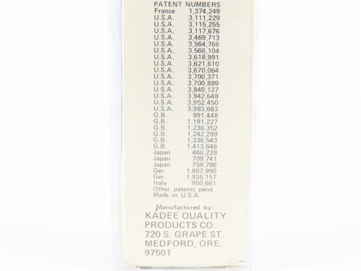 N Micro-Trains/Kadee 55080 CRP Jersey Central 2-Bay Hopper Car #10175 Custom